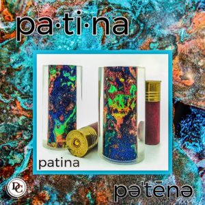 Patina design game call blank for duck calls and goose calls